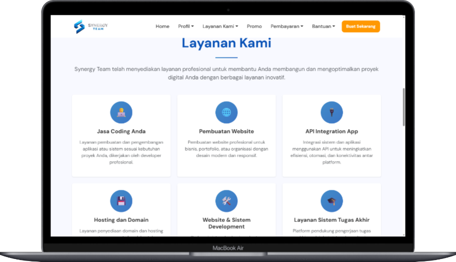 PILIH PAKET LAYANAN